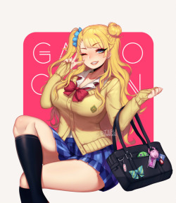 terupancake:January Patreon poll winner was Galko-chan (●♡∀♡))ヾ☆*。PSD + speedpaint will be posted there tomorrow!!