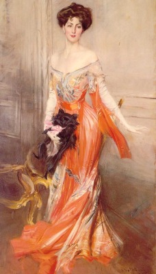 impressionism-art-blog:Portrait of Elizabeth Wharton Drexel via Giovanni Boldini