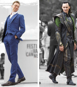  Tom Hiddleston — Loki Laufeyson “Physically, he is a photo negative of who I am.” 