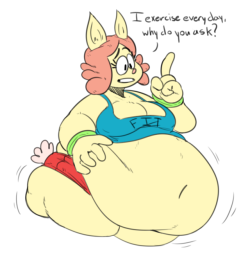 kaboodlesweirdstash: The only times Carol doesn’t go to the gym are on holidays or when she’s very sick, she has to maintain her figure after all!