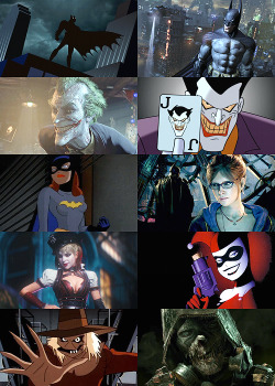 queenmeras:  Batman: The Animated Series vs Arkham Games 