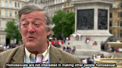 hotmenbyliammurphy:  misshorrorshow-of-midgard:   Ladies, gents and non-binaries: Stephen Fry, man who possesses the most common sense of any human on earth.   Love Stephen Fry