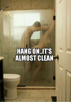 hippygirl81:  flibberific:  @hippygirl81, @thebeauf - nope, she still needs another shower. She’s just messier now.  Hahaha it’s sooo true I can’t stay clean to save my life lol  @Goodgirl1016