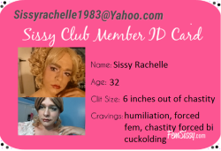 Our newest member: Sissy Rachelle!