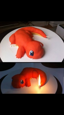 char-char-mander:  My birthday is next friday! And i wants dat cake, …but its almost too cute to eat….but its cake ….b-but 😧😢