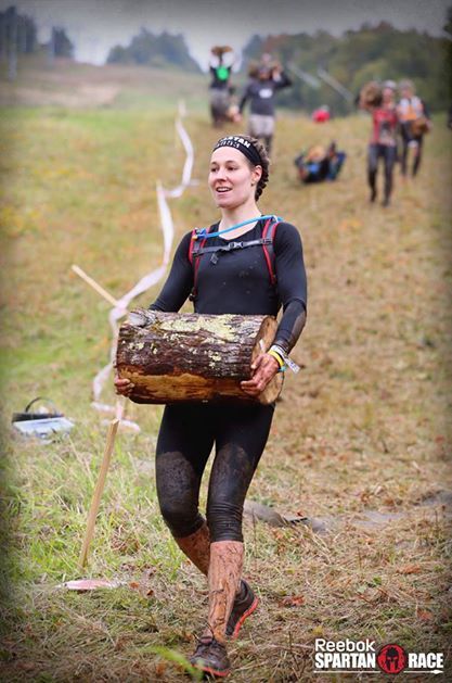 Spartan World Championships VT 2014, Log Carry