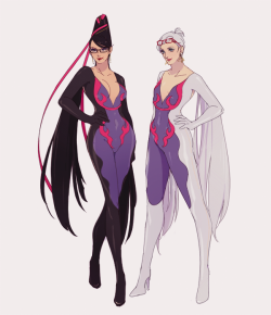 oeilvert:salazzle gijinka that is just bayonetta and jeanne as shiny salazzle my kind of poison~ &lt;3 &lt;3 &lt;3