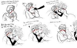 tubbertons:  Eeeeey There was more of these. But I needed to fix them up a bit. Look at them all rhyming and shit. And being psychopaths and also cute. Oh you guys~ I want do draw more with them, these were from a while ago now but not too old. …There’s