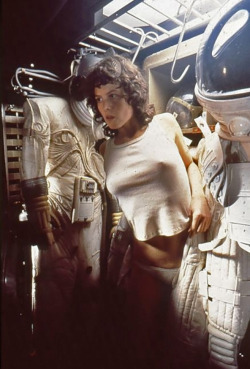 vintageruminance:  Sigourney Weaver - Alien (1979)  hmm I wonder why I learned to associate aliens with sex as a young boy&hellip;. oh yeah. :p