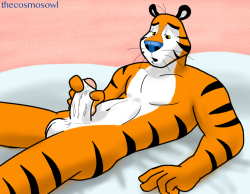 sexypuppy69:  blidetyranno:  rejahkilinter:  I drew Tony the Tiger back in 2012 before it was cool.I mean also wow this had a shitty signature of mine that’ll probably reveal my identity whoops. 2012 I was a dumb guy I didn’t know digital arts. 