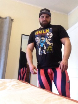 bigsteve316:  This was my gay candy cane look. 
