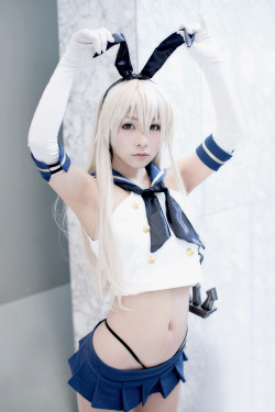 sexycosplaygirlswtf:  scandalousgaijin:  Shimakaze - あずま  Get hottest cosplays and sexy cosplay girls @ sexycosplaygirlswtf.tumblr.com … OMG These girls are h@wt in costume.