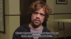 queen-ov-night:  Peter Dinklage: Face Your Food (x) 