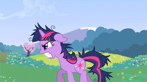My Little Pony frustrated gif