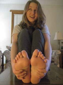 Wide feet baby girl