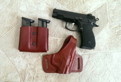 tasmanian-duvet:  Got some new leather for the CZ. Falco Holsters from Slovakia makes a great product with excellent service. 
