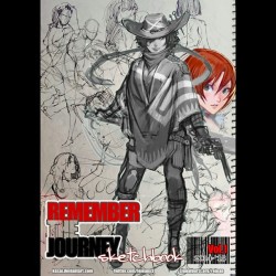 Remember the Journey sketchbook  Vol. 1  This digital sketchbook is 27 pages and is a collection of sketches, studies, roughs, step images, and a light tutorial. Works from 2014-&amp;lsquo;15 along with step images from previous Patreon rewards.  PDF