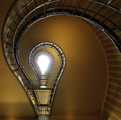 I just had a brilliant idea &hellip; (Café Orient staircase, Prague)