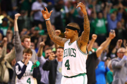 wordswereherfavoriteweapon: “The least I can do is go out there and play for her.” Isaiah Thomas 