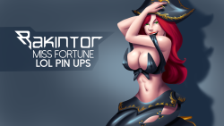 league-of-legends-sexy-girls:  Miss Fortune Pin-up by RakinTor