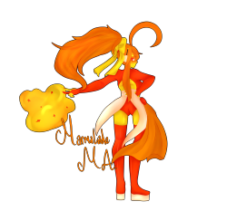 I do believe I forgot to upload this, it was and hopefully still is for a campaign one of my friends are running, her name is Marmalade Ma, she&rsquo;s meant to be a superhero marmalade lady