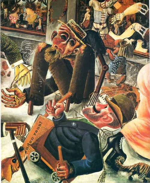 Otto Dix - Pragerstrasse, 1920https://painted-face.com/