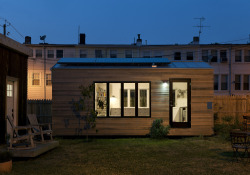 cubebreaker:  This ultra versatile tiny house makes use of every inch of its 210 square feet, and is equipped with solar panels and a water purification system so that it can go completely off the grid whenever necessary. 