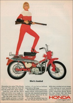 Honda Trail 90 Promo, USA 1964. Merci Sly !