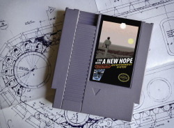 72pins:  Star Wars: A New Hope NEStalgia A long time ago, in a galaxy far, far away… a boy named Luke dreamed of A New Hope as a NES game. Artist Pacalin has used the light side of the Force to make that a somewhat of a reality with this new double