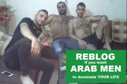 muslimconvert:I worship Arab men. Any infidel is inferior to an Arab man.
