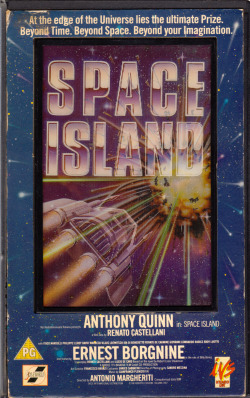 Space Island VHS (IVS Video UK, 1987). From a charity shop in Nottingham.