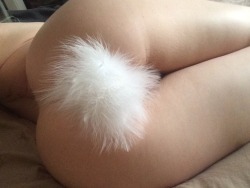 little-dolly-baby:  petdolls:  petdolls:5000 +  notes ! I can’t resist the bragging rights here This little tail is all my fault  22,000 Notes ?My God , the internet loves a girl with a bunny tail, huh ?  And the most perfect bunny butt on here