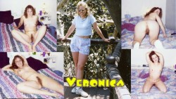 More of Veronica clothed and unclothed. She is extremely cute. We can see she is not a blond in the full nude pics. Nice brunett bush, landingstrip, over pink vagina. Very nice round bum. Cute small boobies with tan nipples. Great smile. Vecouste&rsquo;s