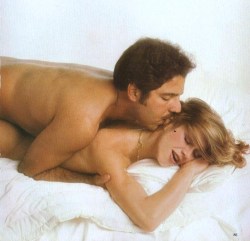 Marilyn Chambers and Ron Jeremy in the how-to sex book Sensual Secrets (1981).