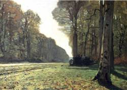 artist-monet:  The Pave de Chailly in the Forest, Claude Monet