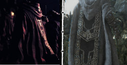 jake-the-fox:  Am I the only one who noticed that the robes the Undead are wearing in the Dark Souls 3 trailer look strikingly similar to the Executioners’ Robes from Bloodborne? (And some of the other Holy symbols found on different sets.)Some of the