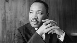 thedemsocialist:  On April 4, 1968 Martin Luther King Jr. was assassinated while standing with striking sanitation workers in Memphis. Today we remember his memory. RIP Martin Luther King Jr. 