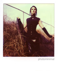 photominimal:  Uncontainable. With Miss Lady Jinx: Clarksville, TN / Polaroid 690 / Impossible PX680 