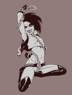 kyderdraw:  CRUSH from upcoming Teen Titans  Commissions | Piczel | Pixiv | HF | Twitter | ✲ Ko-Fi ✲   