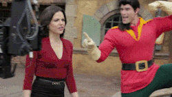 filminmotion:  teh-evil-twin:  mitigatedwrath:  katimcgrath: Save it  NO ONE GETS REJECTED LIKE GASTON  I like how he is sad, and then he looks at how big his muscles are and then he is happy again  omg that is the evil queen from once upon a time? 