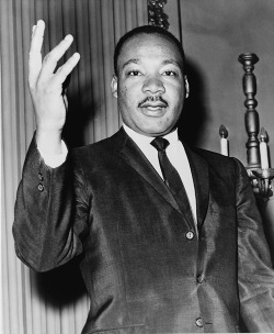 pbsthisdayinhistory:  January 15, 1929 : Martin Luther King Jr. is Born On this day in 1929, Martln Luther King Jr. was born in Atlanta, Georgia. Celebrate Martin Luther King Jr.’s contributions to civil rights and equality from the PBS Black Culture