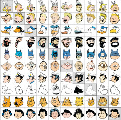 jackster3000:  nevver:  10 styles, 100 characters, Jaakko Seppälä  Batman-styled Moomin though.  love this
