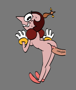 lewd-dewd:A few Hilda Bergs from Cuphead. (I feel alot more comfortable with this art style than anything else.) ;9