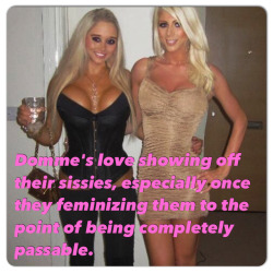 sissy-brandy:  tgcaption:  I liked this TG Caption Source (submittingsissy)  I’m on the road to becoming fully feminized and I’m  loving it 