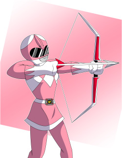 nodicemike:  Mighty Morphin’ Power Rangers - Pink 