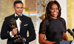 prettyboyshyflizzy:  accras:Univision sacks Emmy-winning host after he says Michelle Obama ‘looks like she’s part of the cast of Planet Of The Apes’&ldquo;An Emmy-winning talk show host has been fired by the Spanish-language TV station Univision