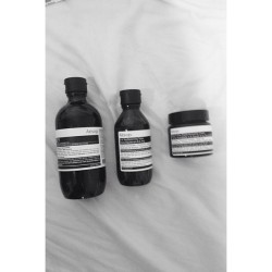 New Skincare products! #aesop #yes #herbal #hippy #skincare #smellsamazing #natural