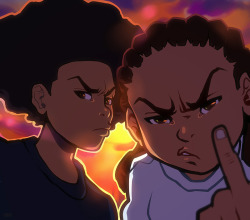 The Boondocks Season 4 has been a complete let down so far considering the original creator isn&rsquo;t a part of it anymore. but, it&rsquo;s still one of my fave shows of all time. 