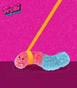 trolliweirdlyawesome:  Miniature Sour Brite Crawlers. Way better than Miniature Schnauzers.  Th'fuck is this?! 😒