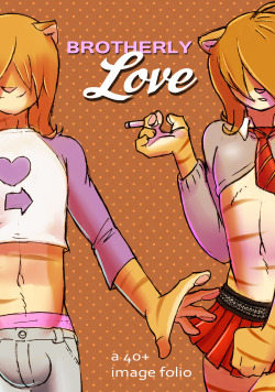 gideonscorral:  gideonscorral:  Brotherly Love folio still up for digital download. Get a copy of these cute twin cross dressin cat boys today. Here are some samples, including page 1 of the 7 page comic included in the folio! It’s ŭ.Contact me at: